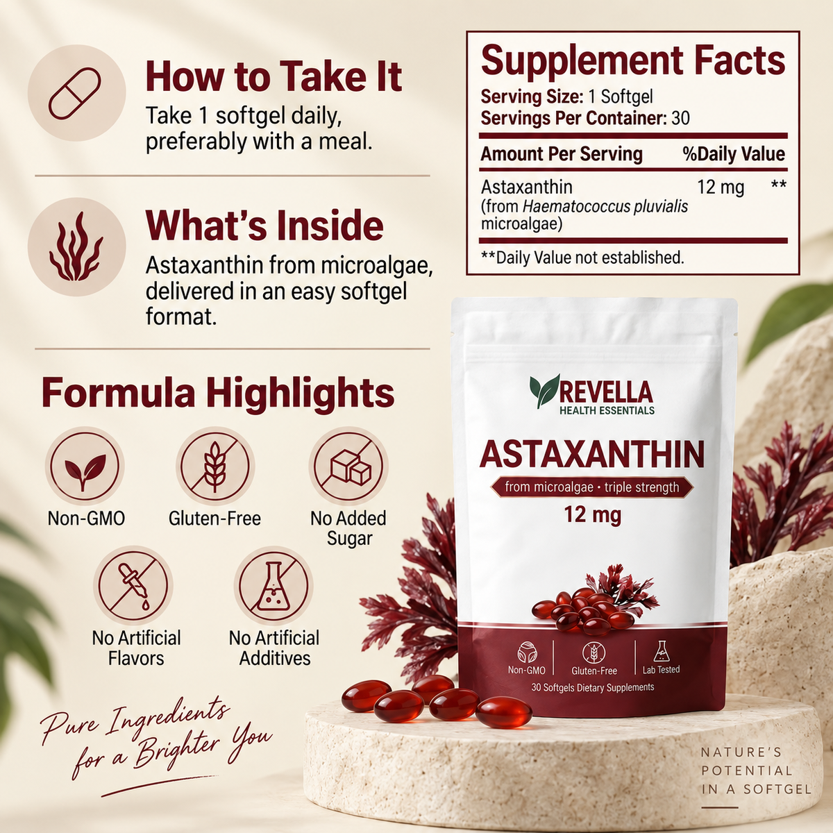 Astaxanthin - King Of Antioxandants: Restore Fertility